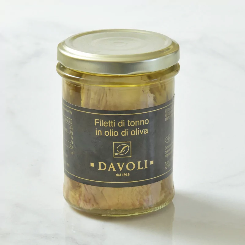 Davoli filleti di tonno in olio d'oliva