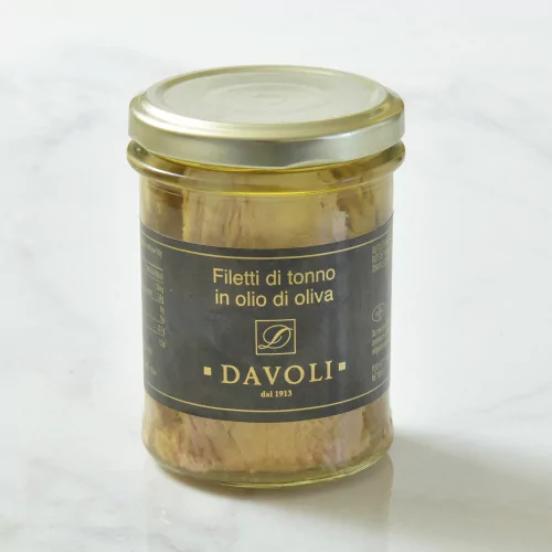 Davoli filleti di tonno in olio d'oliva